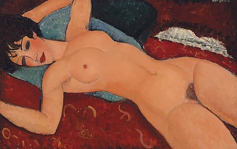 Nu Couche by Amedeo Modigliani