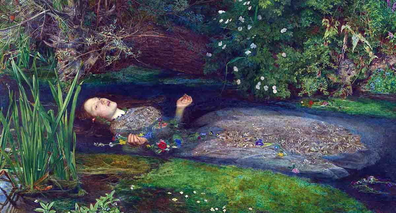Ophelia by Sir John Everett Millais