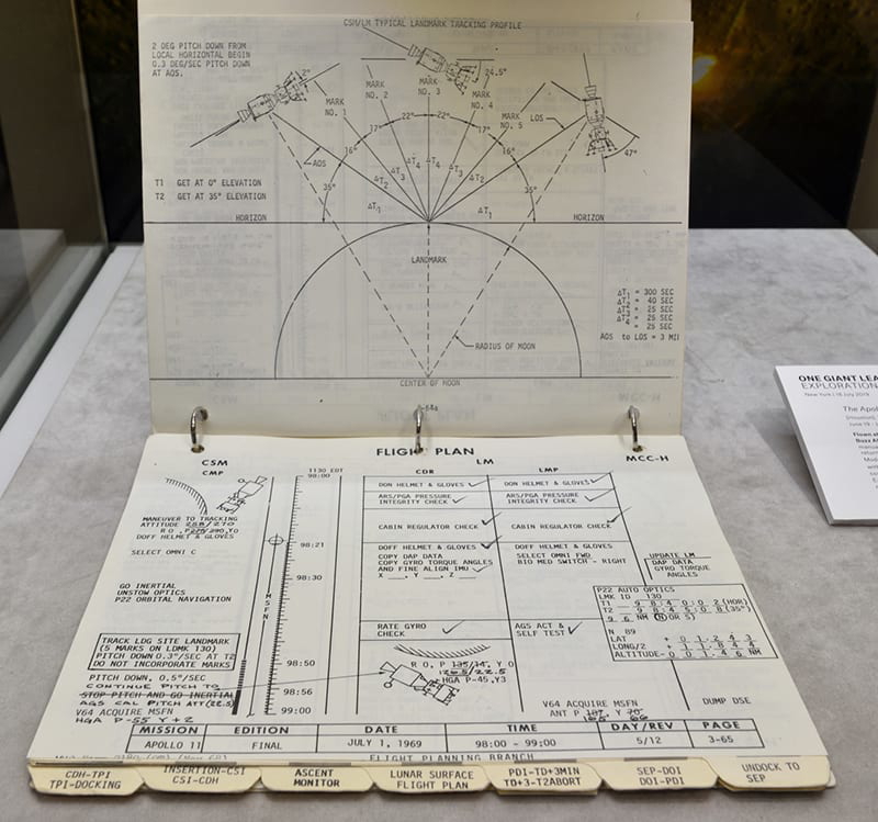 Aldrin’s writing. Credits: Christie’s. 