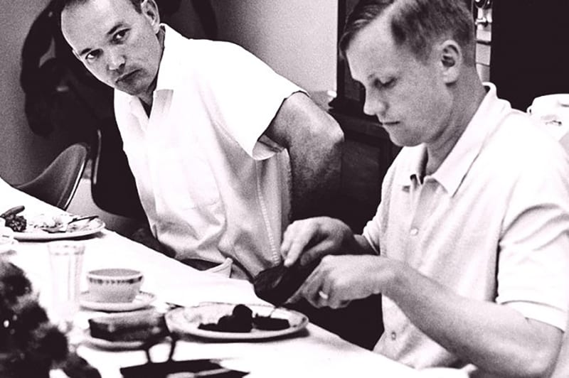 Michael Collins and Neil Armstrong. Credits: Content with Pictures