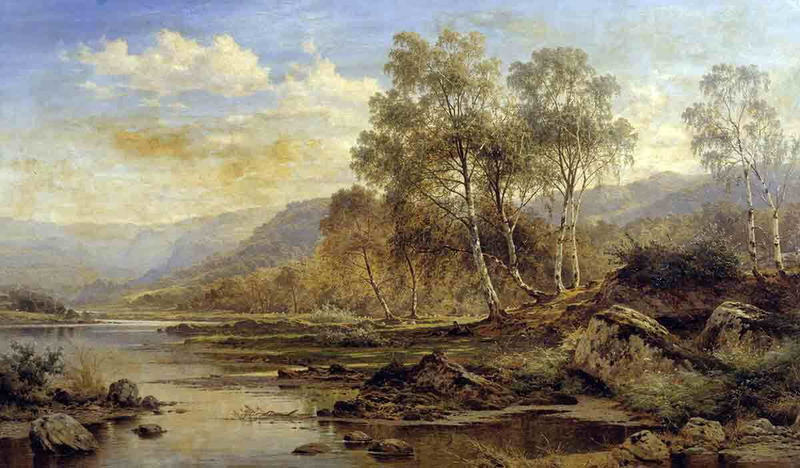The Valley of the Llugwy by Benjamin Williams Leader