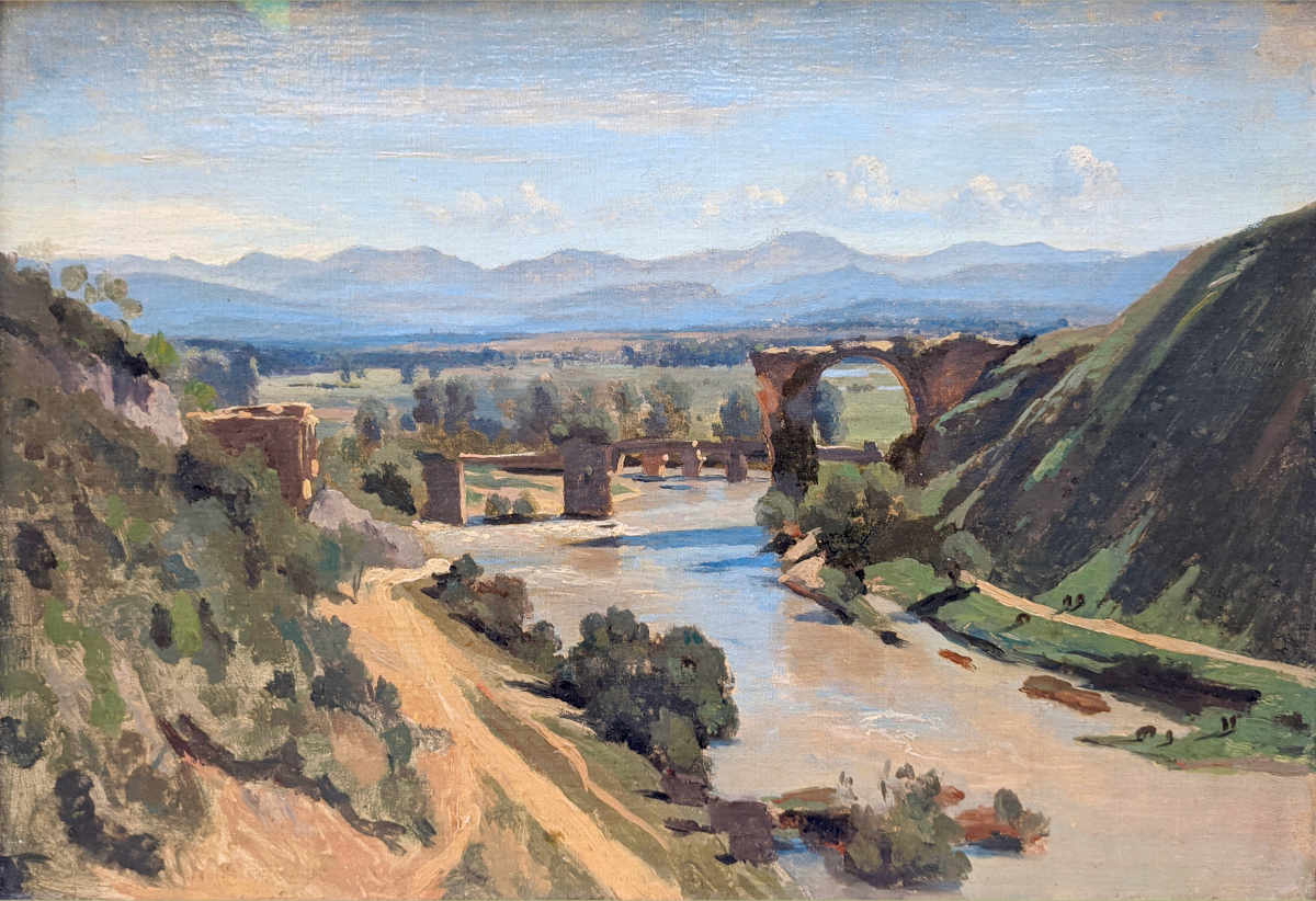 camille-corot-pont-narni-painting