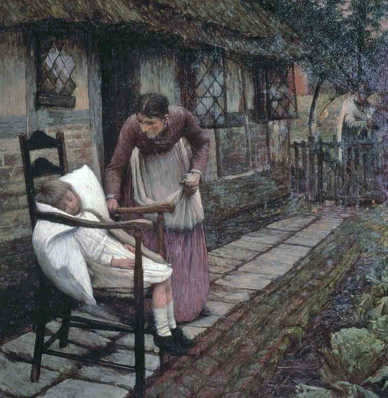 Man with the Scythe by Henry Hebert