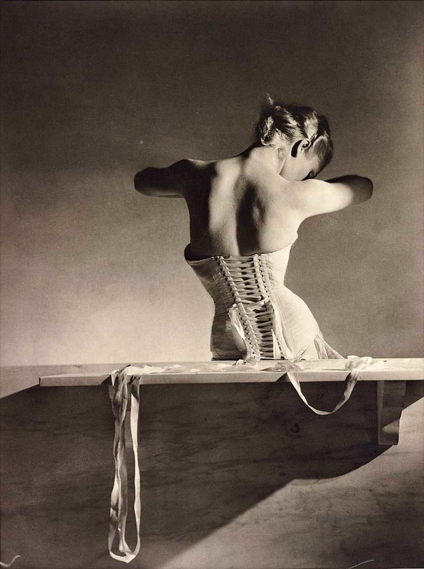 Horst, Mainbocher Corset, Paris, 1939, photograph