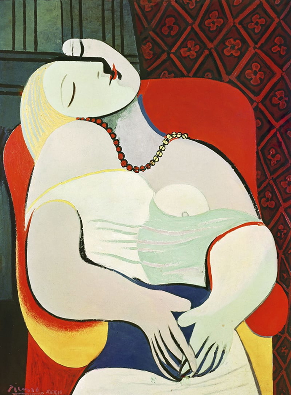 Le Rêve (The Dream), by Pablo Picasso, 1932