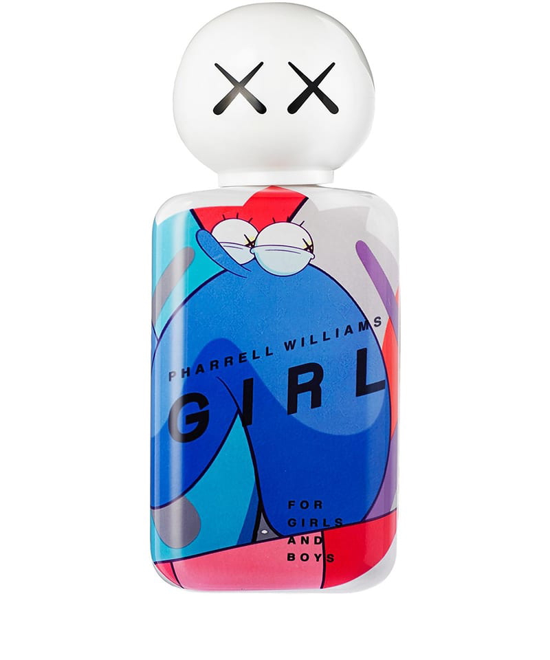 Commes des Garçons x Pharrell Williams Collection perfume bottle by Kaws.