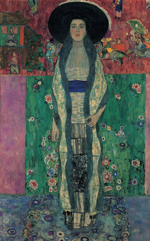 Portrait of Adele Bloch-Bauer II, by Gustav Klimt, 1912