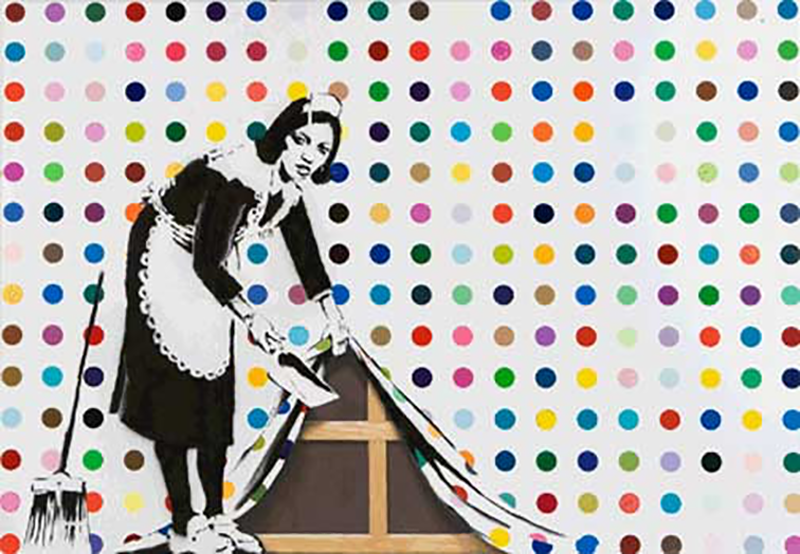 Keep it Spotless by Banksy 