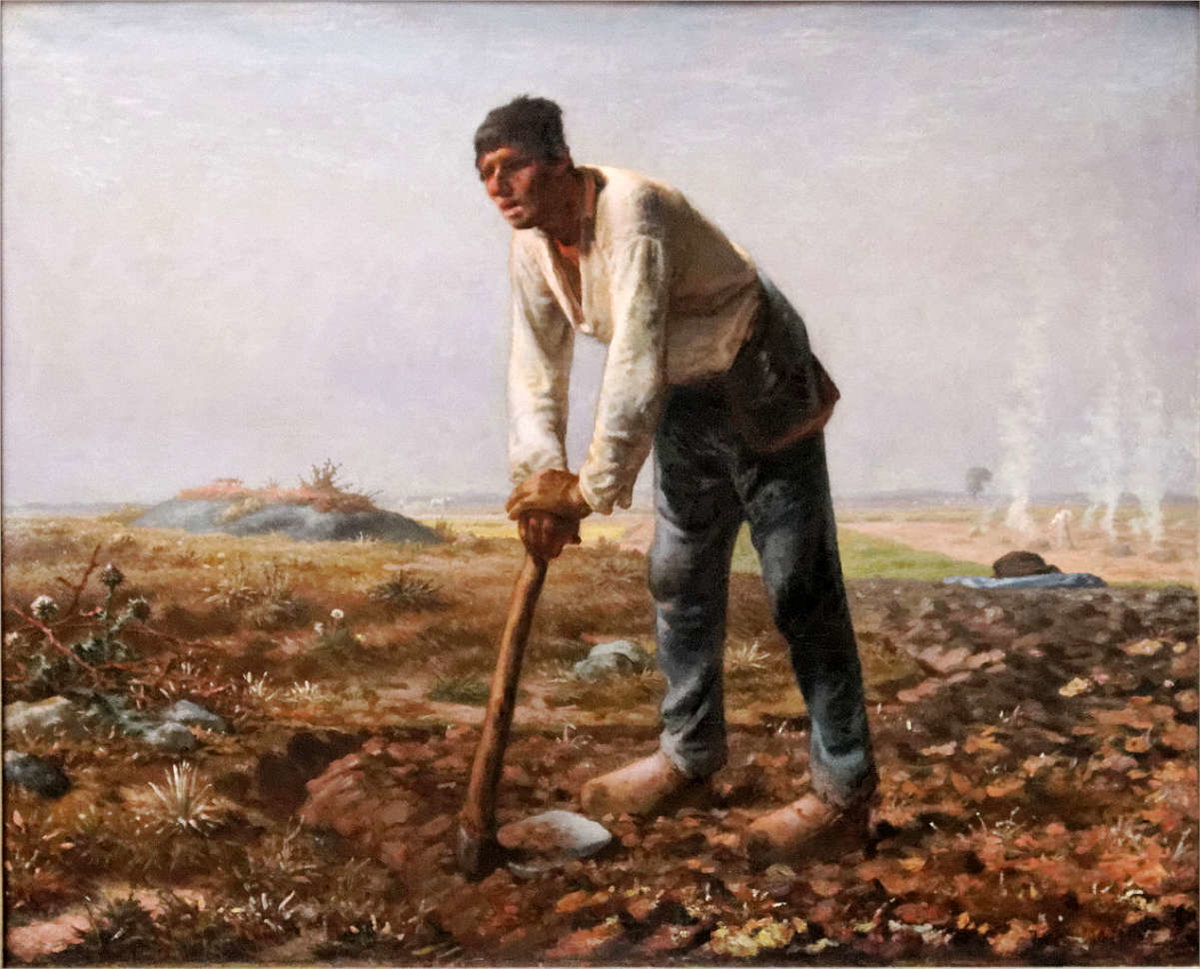 jean-françois-millet-l-homme-houe-painting