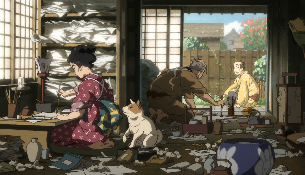 Miss Hokusai, Nihonga Art