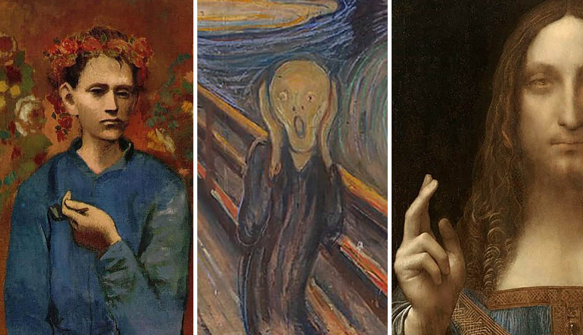 most expensive artworks ever sold at auction