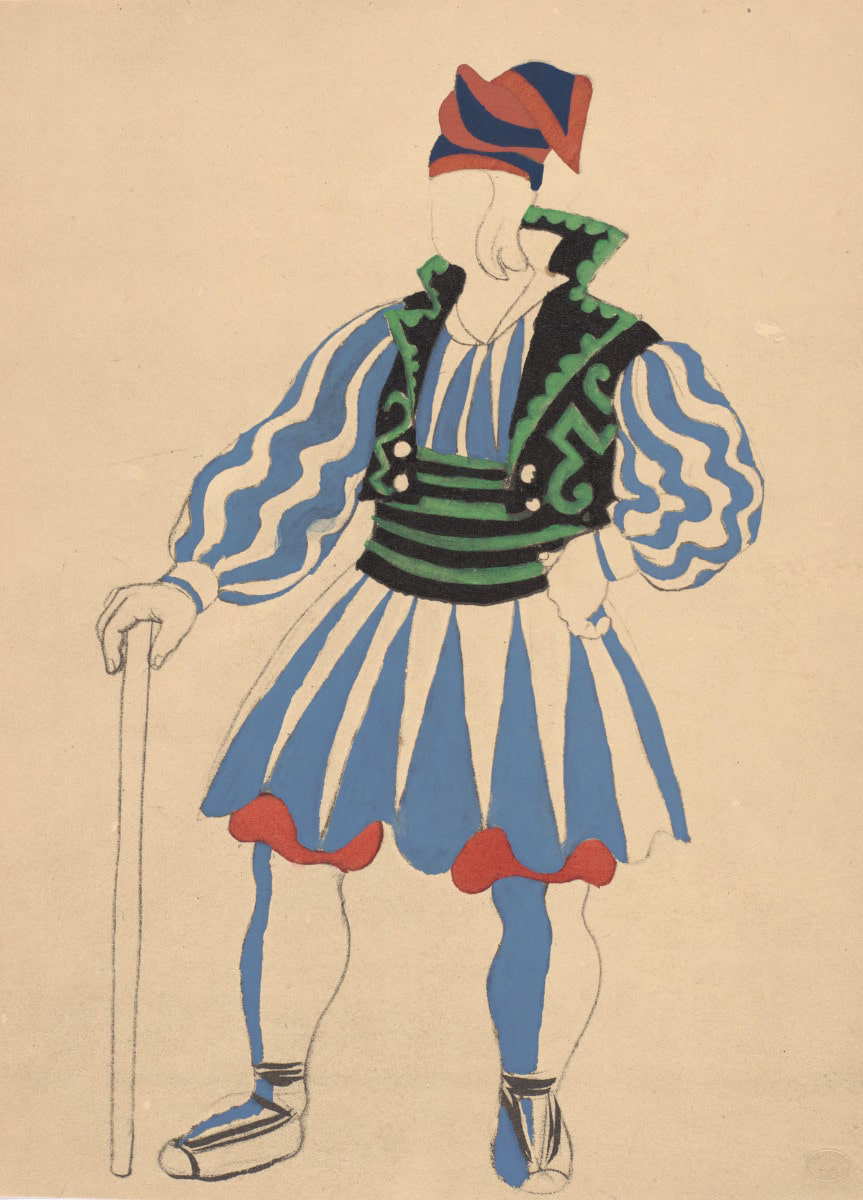 pablo-picasso-costume-design-painting