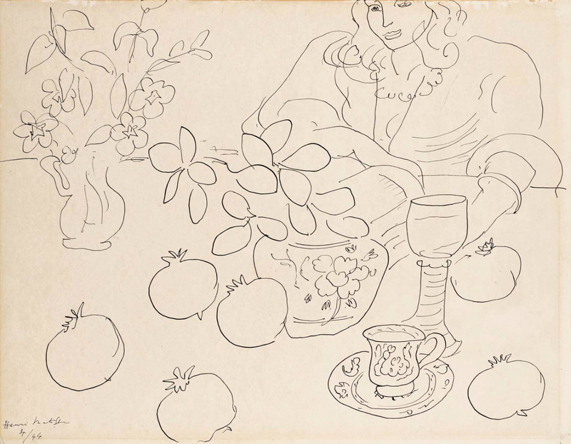 Scene d'interieur by Matisse