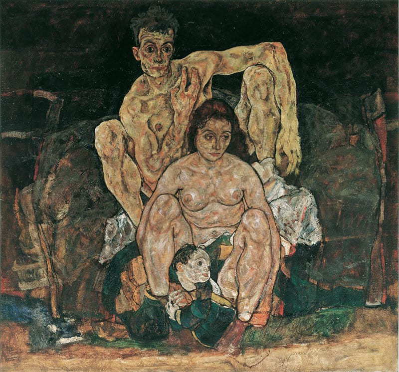 The Family, Egon Schiele, 1918