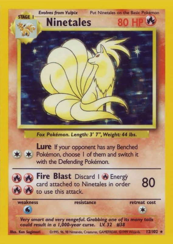 Sample Holofoil card