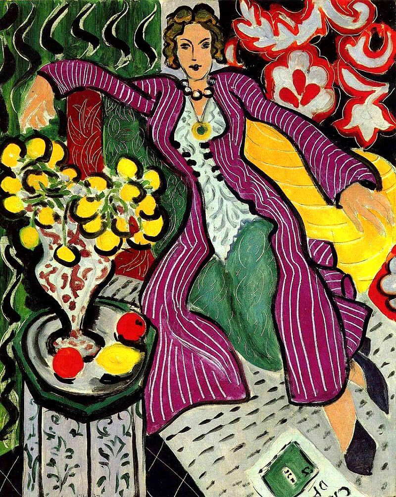 matisse-woman-purple-coat-painting