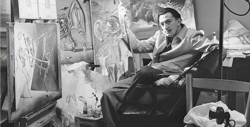 Mae West Lips Sofa, design by Salvador Dalí and Edward James, 1938