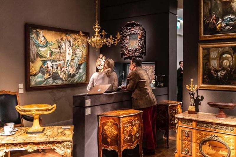 TEFAF Maastricht 2019 - Kunsthandel Peter Mühlbauer, stand 271. Courtesy of Natascha Libbert.