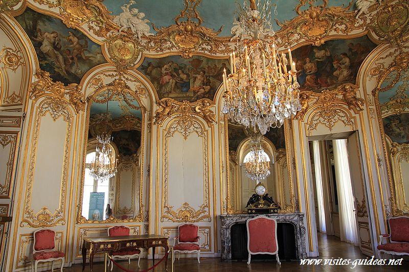 Salon de la Princesse Interior Decoration, Hotel de Soubise, Paris