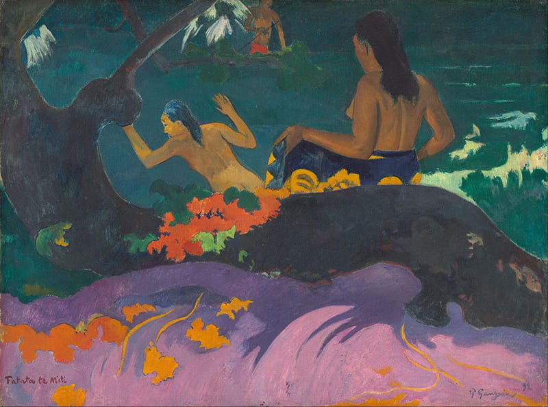 By the Sea, Paul Gauguin, 1892
