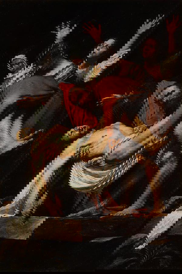 The Entombment of Christ, Caravaggio, 1603-04, Oil on Canvas, Vatican City