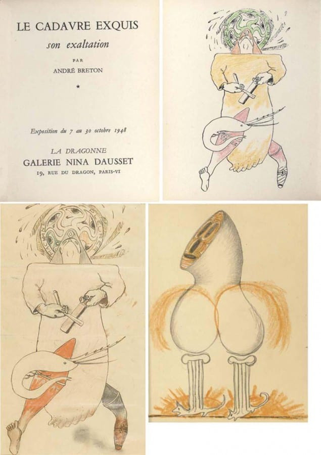 Le Cadavre Exquis, sold for EUR 84,000, Christie’s (Paris) October 21 2005