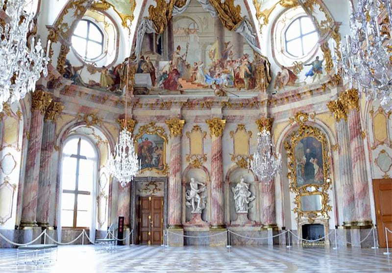 Kaisersaal of Wurzburg Residence, Balthasar Neumann, 1749-51