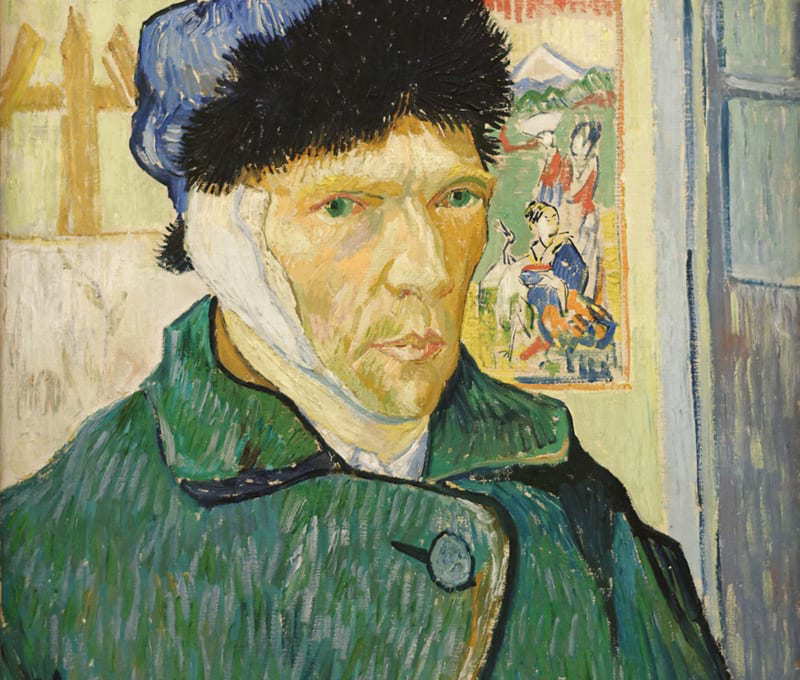 Self-Portrait, Vincent van Gogh 1889