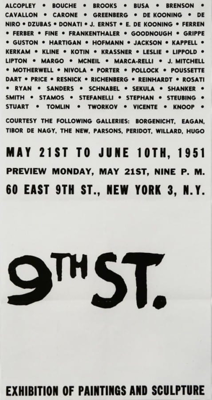 9th Street Show poster
