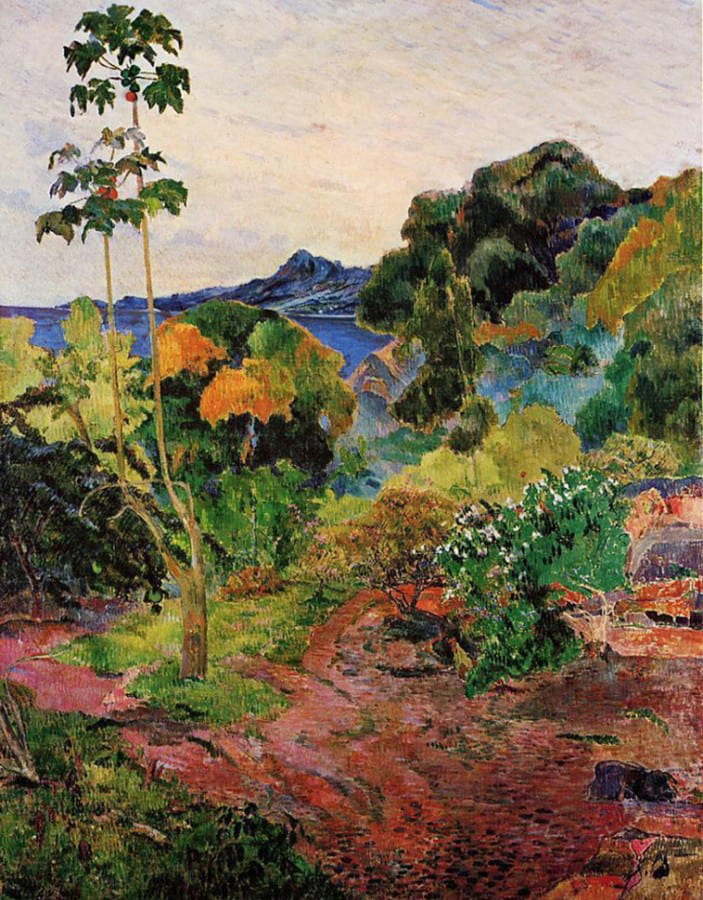 Tropical Vegetation, Paul Gauguin, 1887