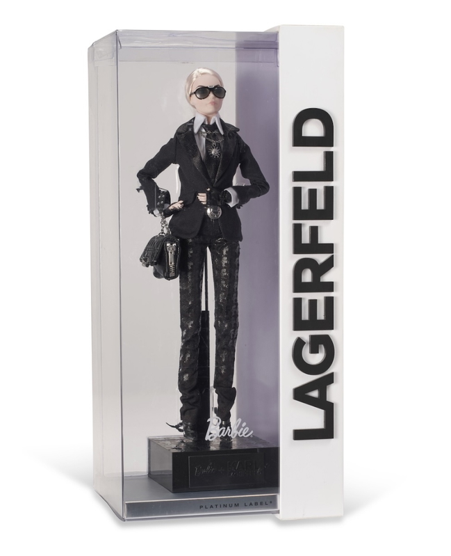 Karl Lagerfeld Barbie doll