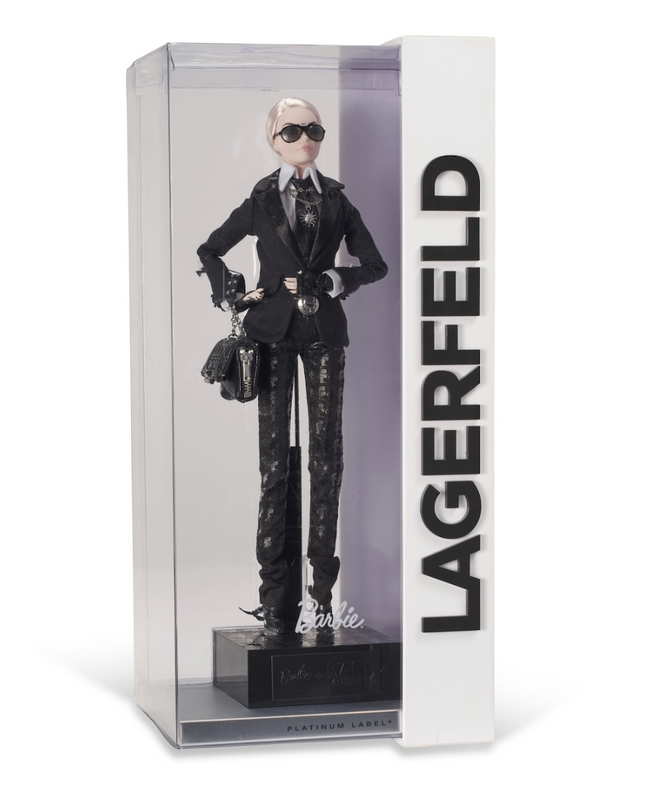 Karl Lagerfeld Barbie doll