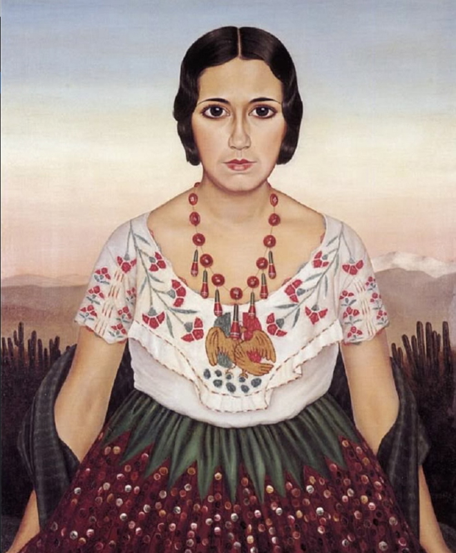 Mexican Girl by Christian Schad