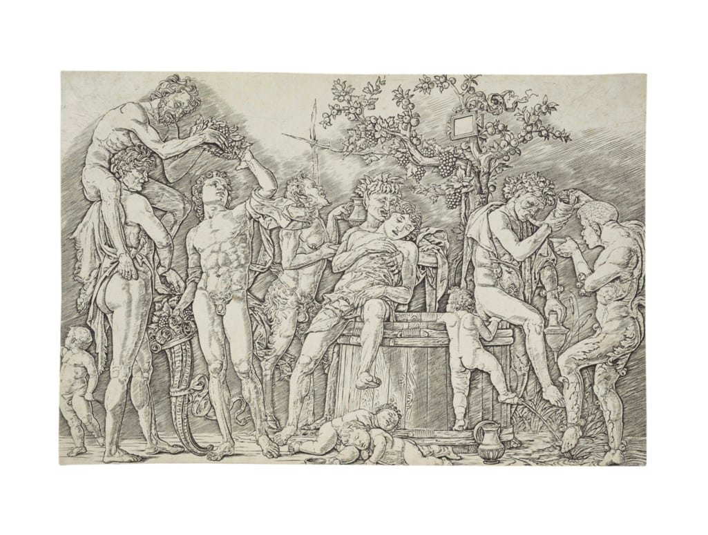 A Bacchanal with a Wine-press by Andrea Mantegna, date unknown