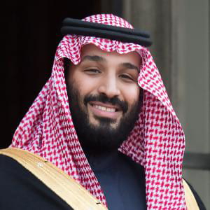 Image of Mohammad bin Salman, owner of Salvator Mundi