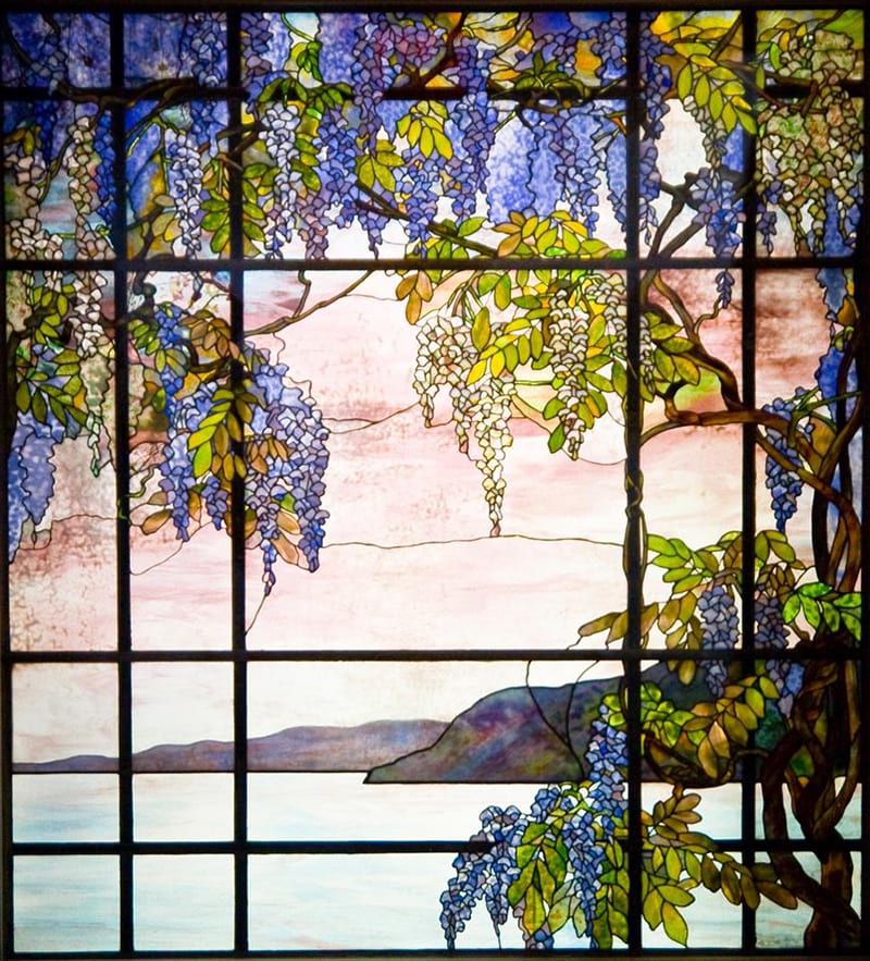 A View of Oyster Bay, Louis Comfort Tiffany, credits to chaostrophy on Flickr.