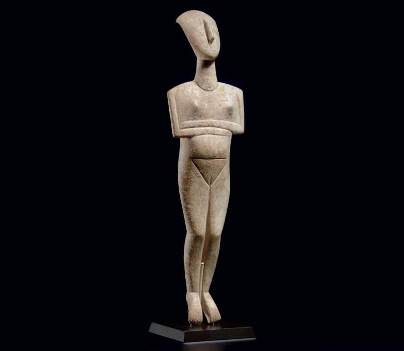 The Schuster Master – A Cycladic Marble Female Figure
