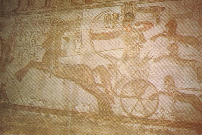 The Battle of Kadesh, Great Temple, Abu Simbel