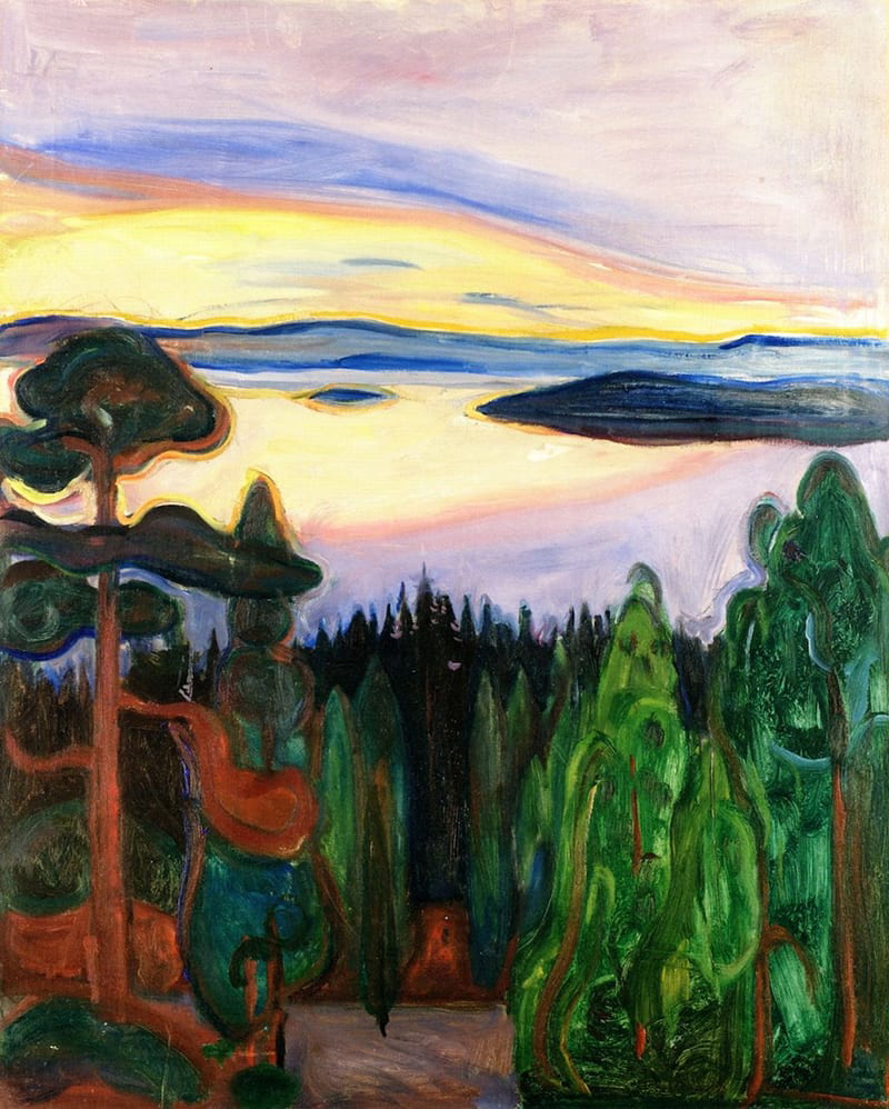 View from Norstrand, 1901