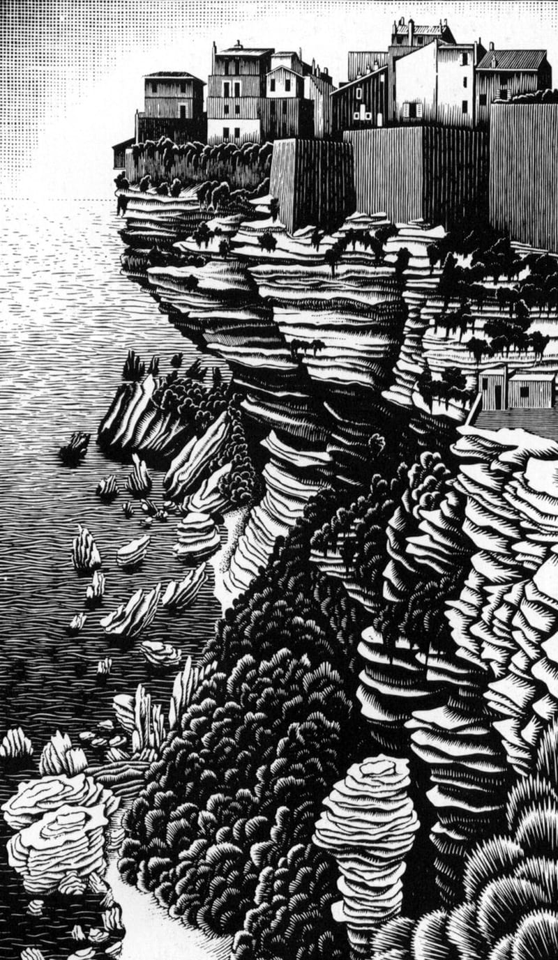 Bonifacio, Corsica, 1928