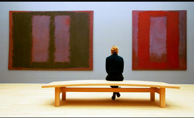 Inner space - the Mark Rothko room at London's Tate Modern. Photograph: David Sillitoe for the Guardian
