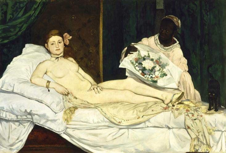  Olympia, Manet 1863