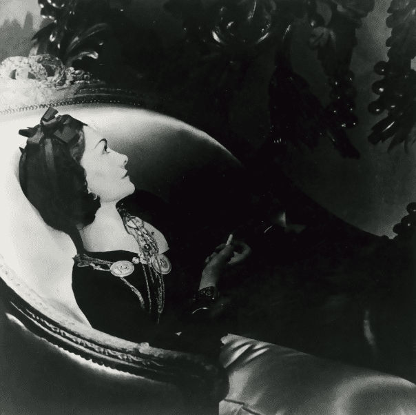 Horst P. Horst, Coco Chanel, Paris, 1937, silver gelatin print.