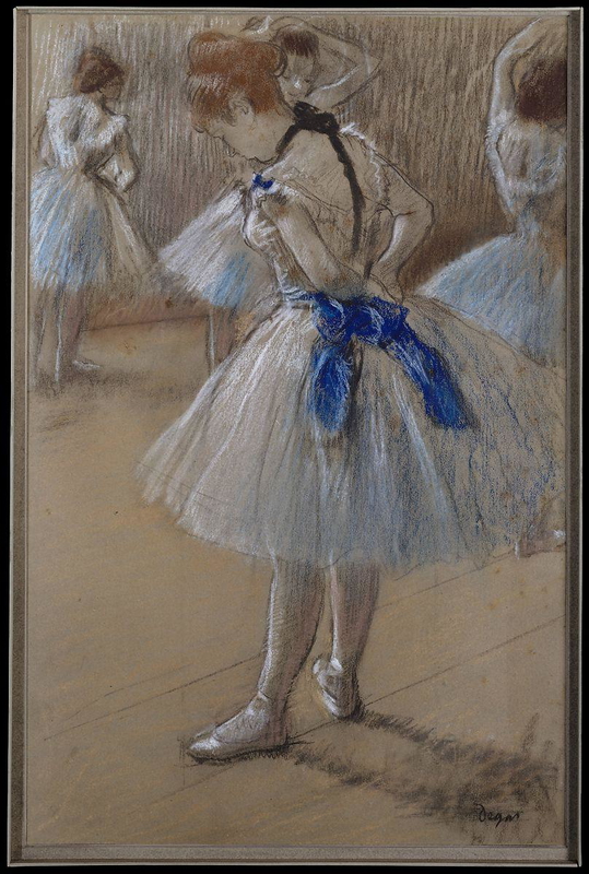 Dancer, Degas c. 1880