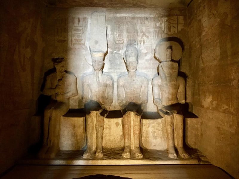 Interior, Abu Simbel, Egypt
