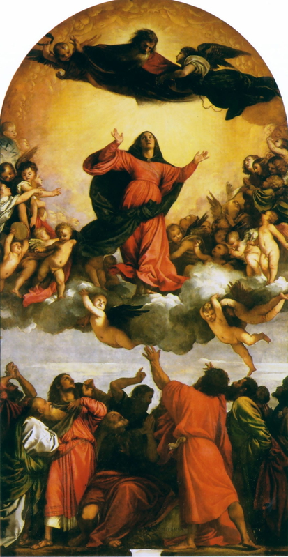 Assumption of the Virgin, 1516 - 1518 - Titian