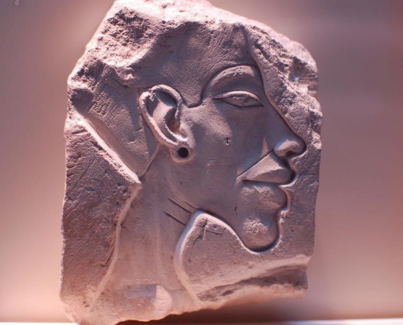 Relief Portrait of Akhenaten, Neues Museum, Berlin