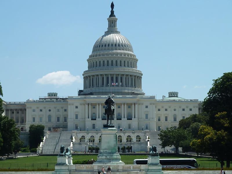 The Capitol Building in Washington DC. via Pixabay