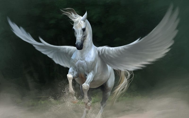 Pegasus: The Majestic White Horse of Olympus