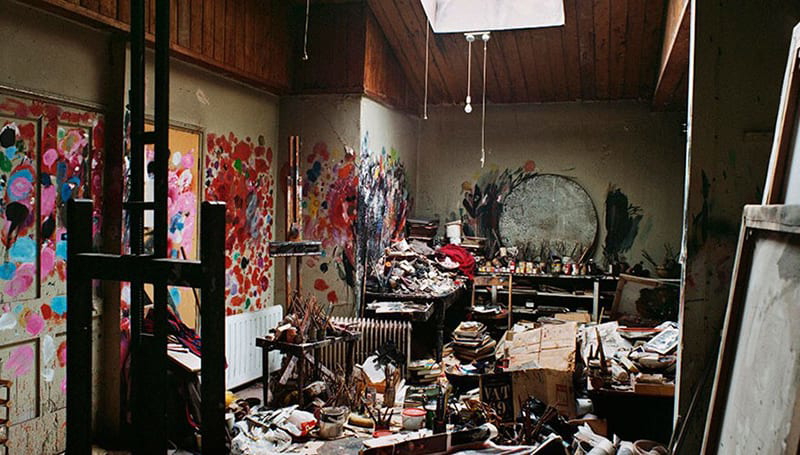 Bacon’s studio